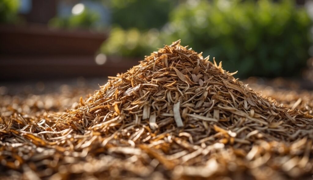 gardening compost pile