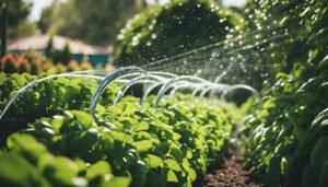 home garden irrigation system